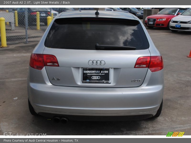 Light Silver Metallic / Black 2007 Audi A3 2.0T