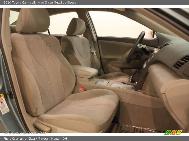 Aloe Green Metallic / Bisque 2010 Toyota Camry LE