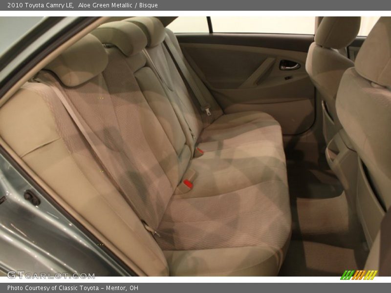 Aloe Green Metallic / Bisque 2010 Toyota Camry LE