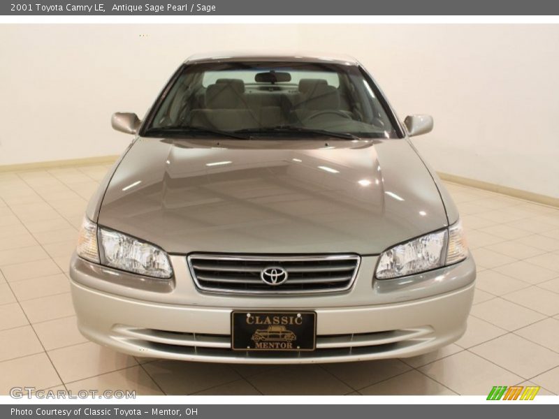 Antique Sage Pearl / Sage 2001 Toyota Camry LE