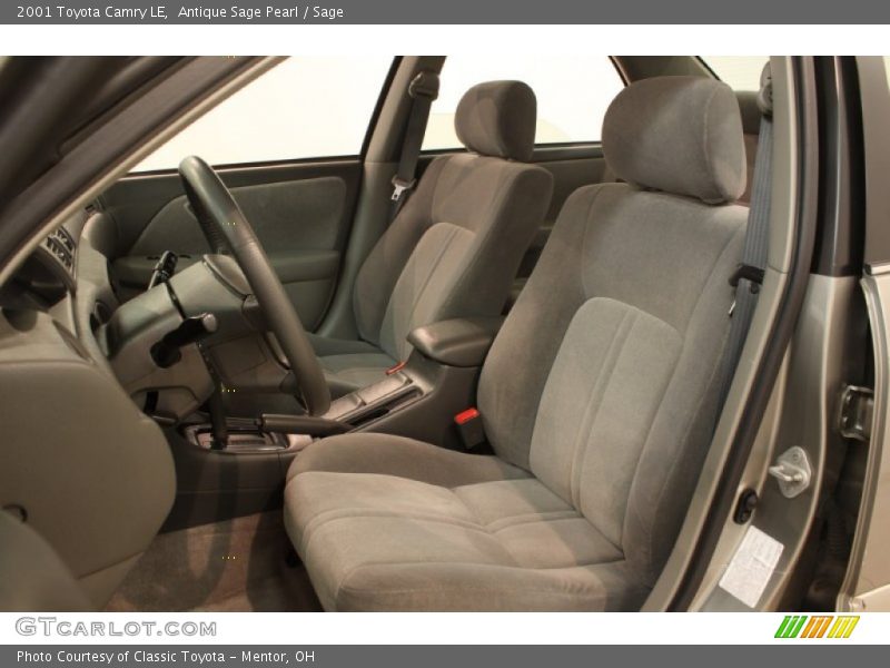  2001 Camry LE Sage Interior