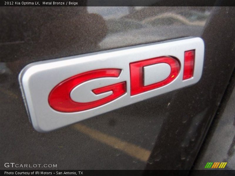 Metal Bronze / Beige 2012 Kia Optima LX