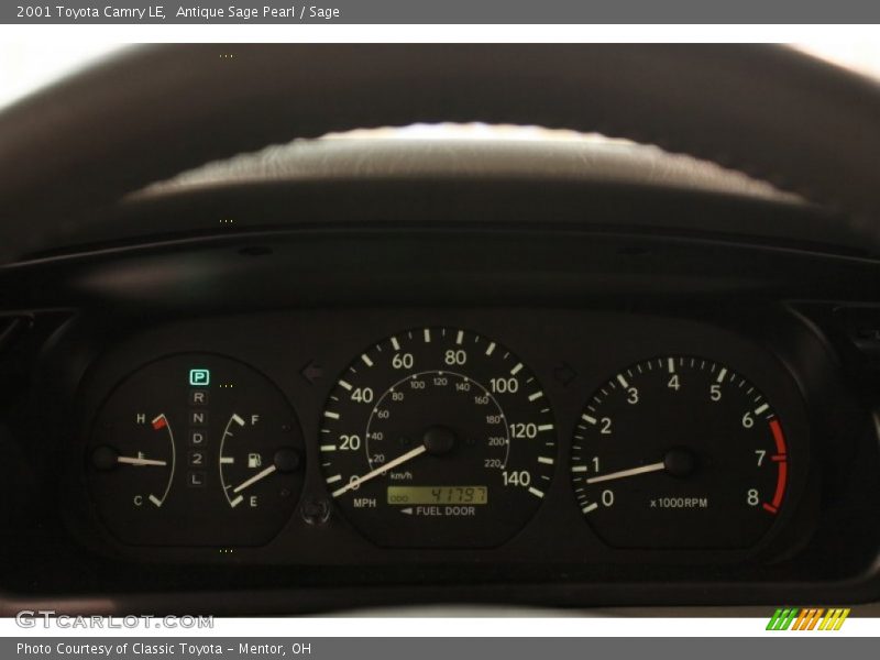 Antique Sage Pearl / Sage 2001 Toyota Camry LE
