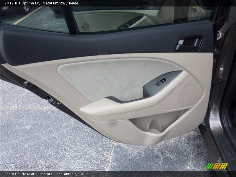 Metal Bronze / Beige 2012 Kia Optima LX