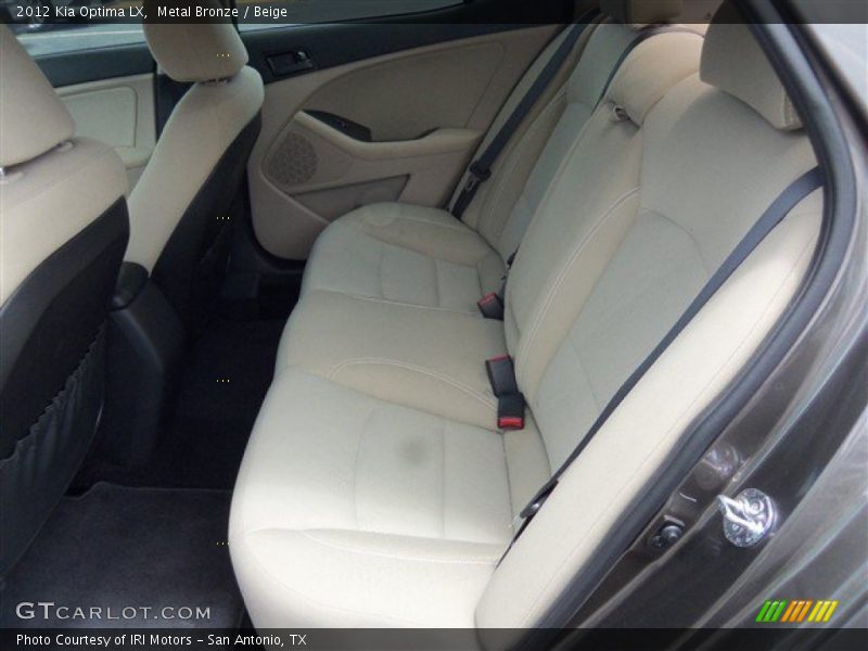 Metal Bronze / Beige 2012 Kia Optima LX