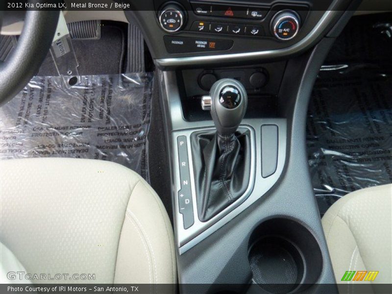 Metal Bronze / Beige 2012 Kia Optima LX