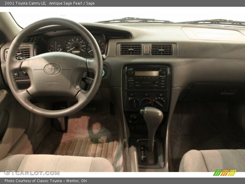 Antique Sage Pearl / Sage 2001 Toyota Camry LE