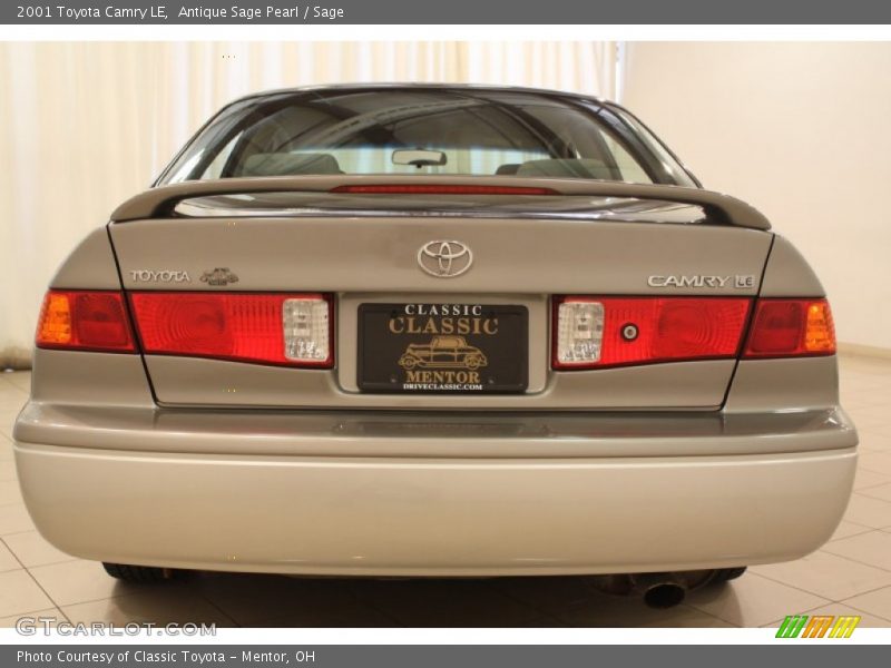 Antique Sage Pearl / Sage 2001 Toyota Camry LE