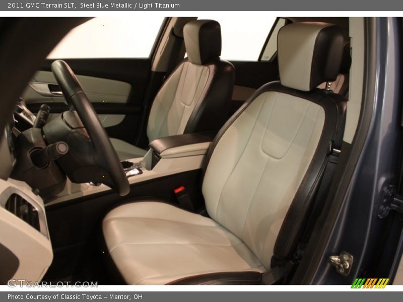 Steel Blue Metallic / Light Titanium 2011 GMC Terrain SLT