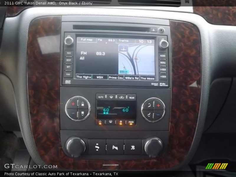 Onyx Black / Ebony 2011 GMC Yukon Denali AWD
