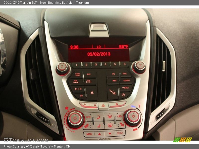 Steel Blue Metallic / Light Titanium 2011 GMC Terrain SLT
