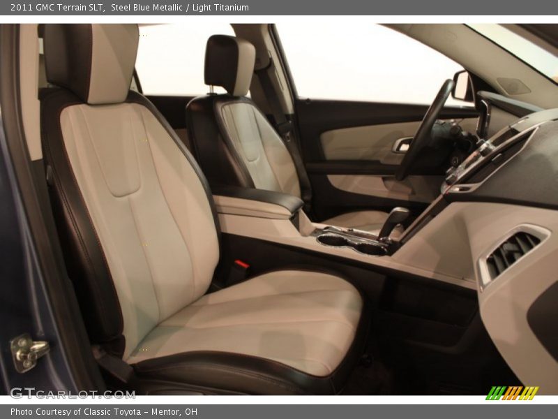 Steel Blue Metallic / Light Titanium 2011 GMC Terrain SLT