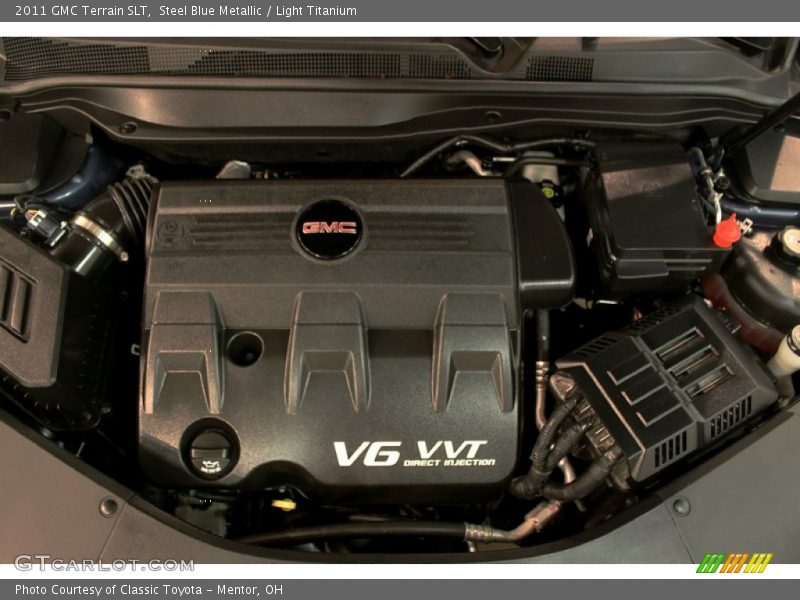 Steel Blue Metallic / Light Titanium 2011 GMC Terrain SLT