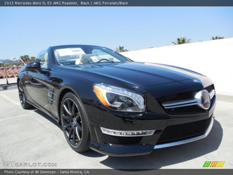 Front 3/4 View of 2013 SL 63 AMG Roadster