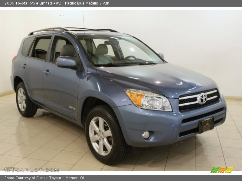 Pacific Blue Metallic / Ash 2006 Toyota RAV4 Limited 4WD