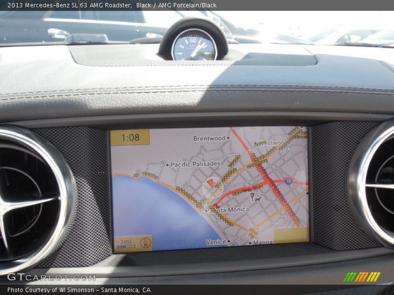 Navigation of 2013 SL 63 AMG Roadster