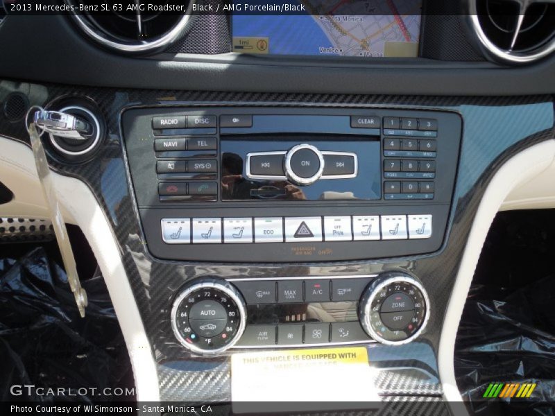 Controls of 2013 SL 63 AMG Roadster