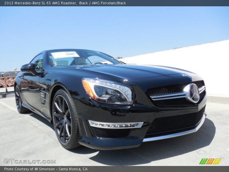 Front 3/4 View of 2013 SL 63 AMG Roadster