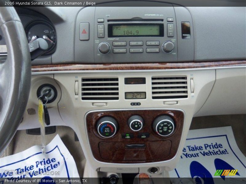 Dark Cinnamon / Beige 2006 Hyundai Sonata GLS