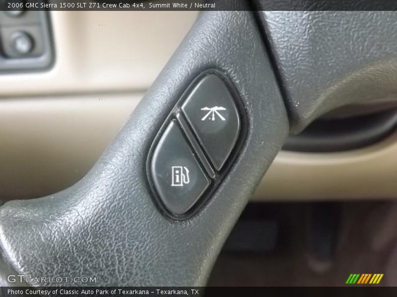 Summit White / Neutral 2006 GMC Sierra 1500 SLT Z71 Crew Cab 4x4