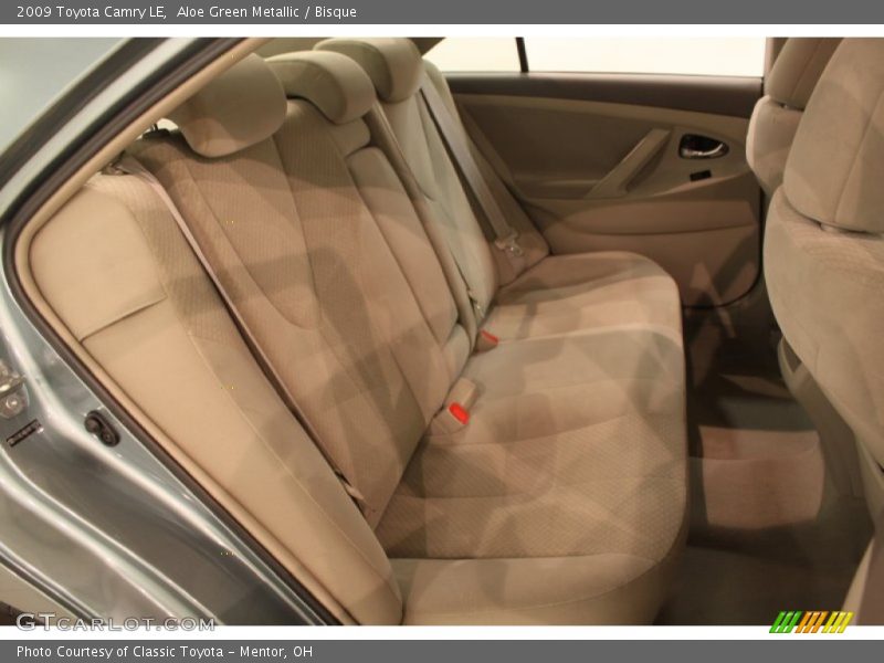 Aloe Green Metallic / Bisque 2009 Toyota Camry LE