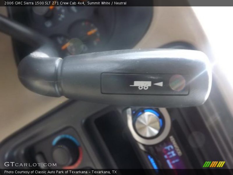 Summit White / Neutral 2006 GMC Sierra 1500 SLT Z71 Crew Cab 4x4
