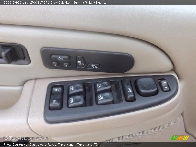 Summit White / Neutral 2006 GMC Sierra 1500 SLT Z71 Crew Cab 4x4