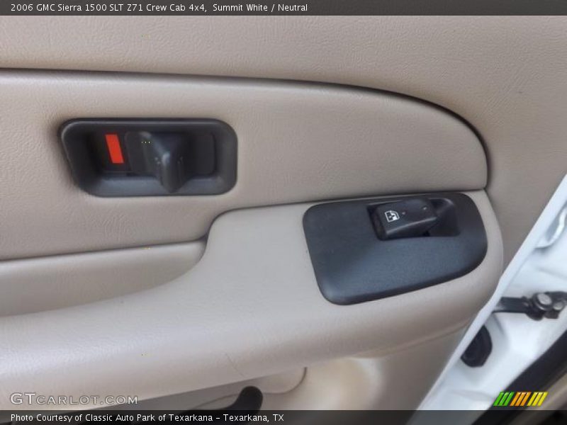 Summit White / Neutral 2006 GMC Sierra 1500 SLT Z71 Crew Cab 4x4
