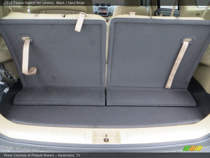 Black / Sand Beige 2013 Toyota Highlander Limited