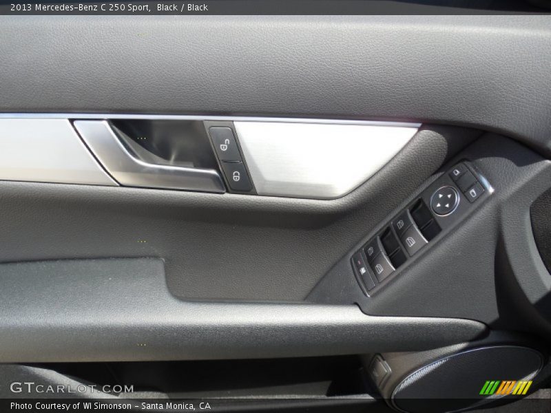 Black / Black 2013 Mercedes-Benz C 250 Sport