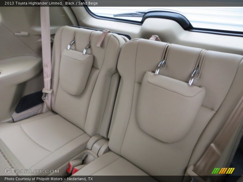 Black / Sand Beige 2013 Toyota Highlander Limited