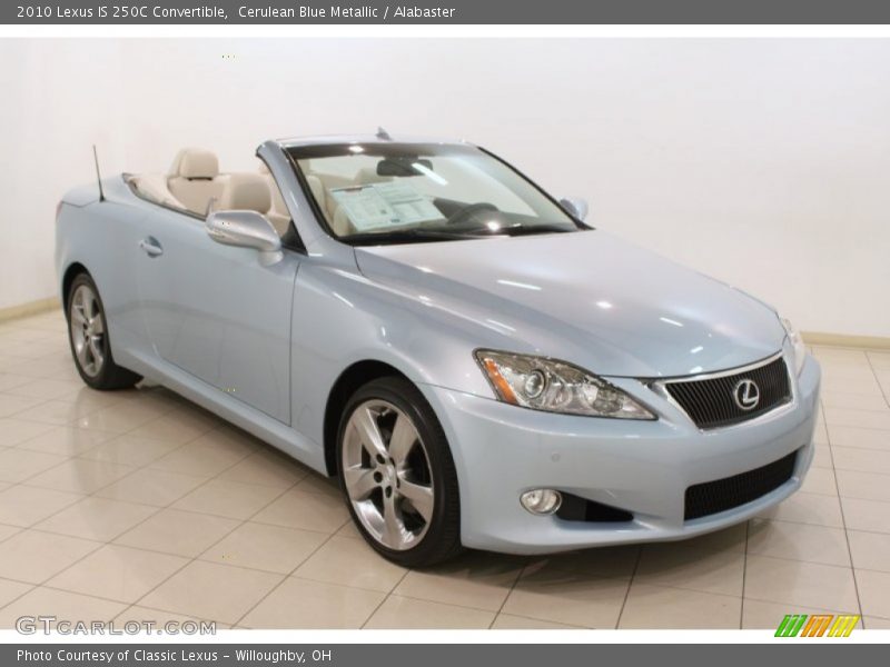 Cerulean Blue Metallic / Alabaster 2010 Lexus IS 250C Convertible