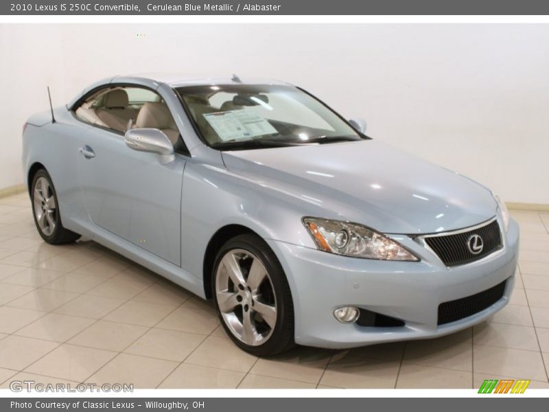 Cerulean Blue Metallic / Alabaster 2010 Lexus IS 250C Convertible