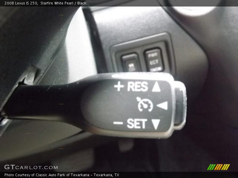 Starfire White Pearl / Black 2008 Lexus IS 250