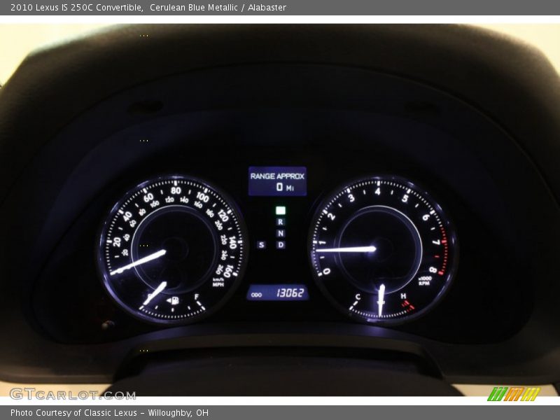 Cerulean Blue Metallic / Alabaster 2010 Lexus IS 250C Convertible