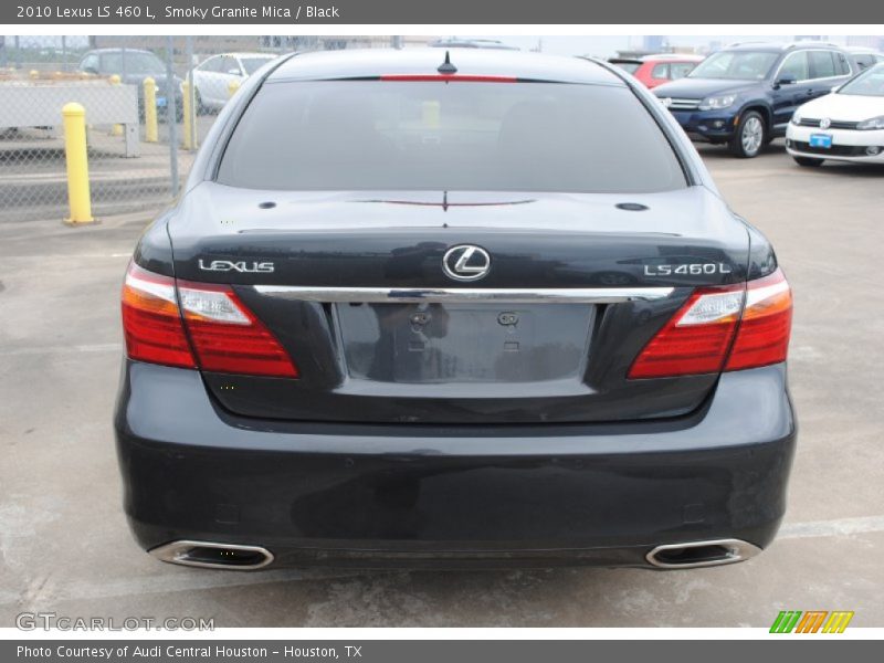 Smoky Granite Mica / Black 2010 Lexus LS 460 L