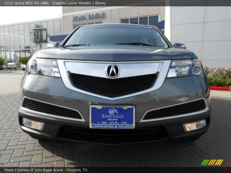 Graphite Luster Metallic / Ebony 2013 Acura MDX SH-AWD
