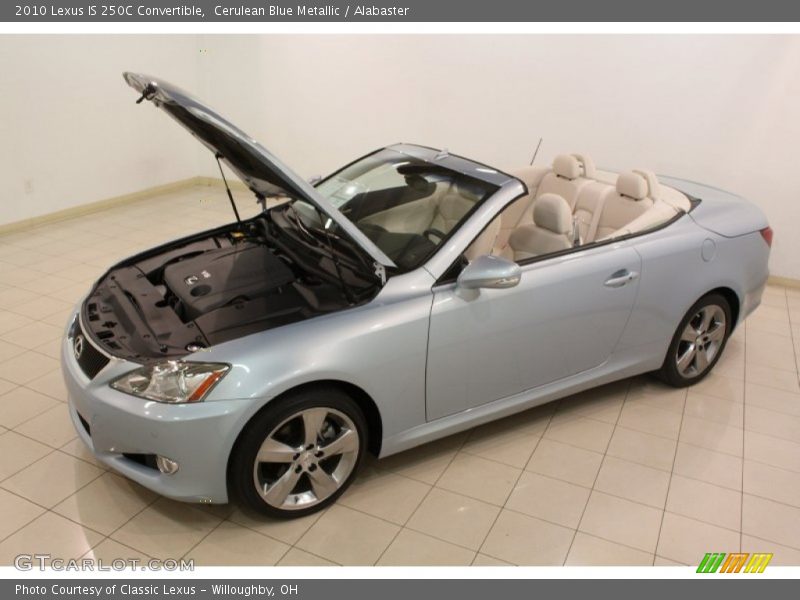Cerulean Blue Metallic / Alabaster 2010 Lexus IS 250C Convertible
