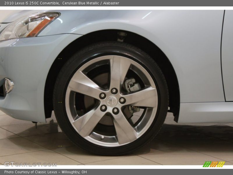 Cerulean Blue Metallic / Alabaster 2010 Lexus IS 250C Convertible