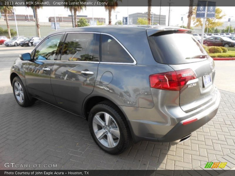 Graphite Luster Metallic / Ebony 2013 Acura MDX SH-AWD