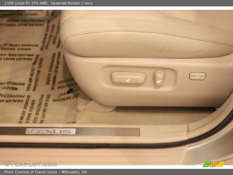 Savannah Metallic / Ivory 2008 Lexus RX 350 AWD