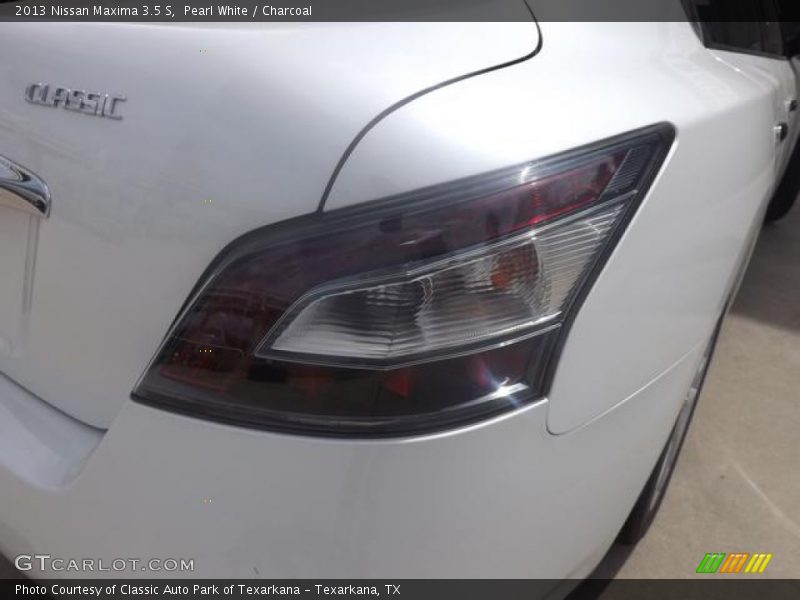 Pearl White / Charcoal 2013 Nissan Maxima 3.5 S
