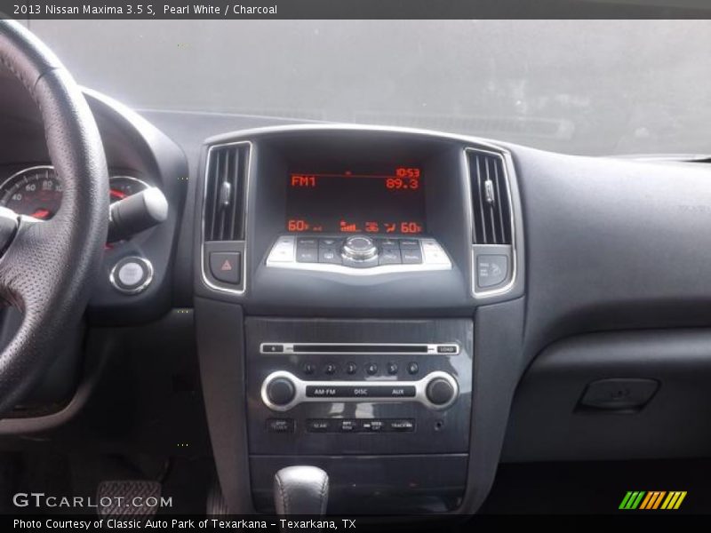 Pearl White / Charcoal 2013 Nissan Maxima 3.5 S