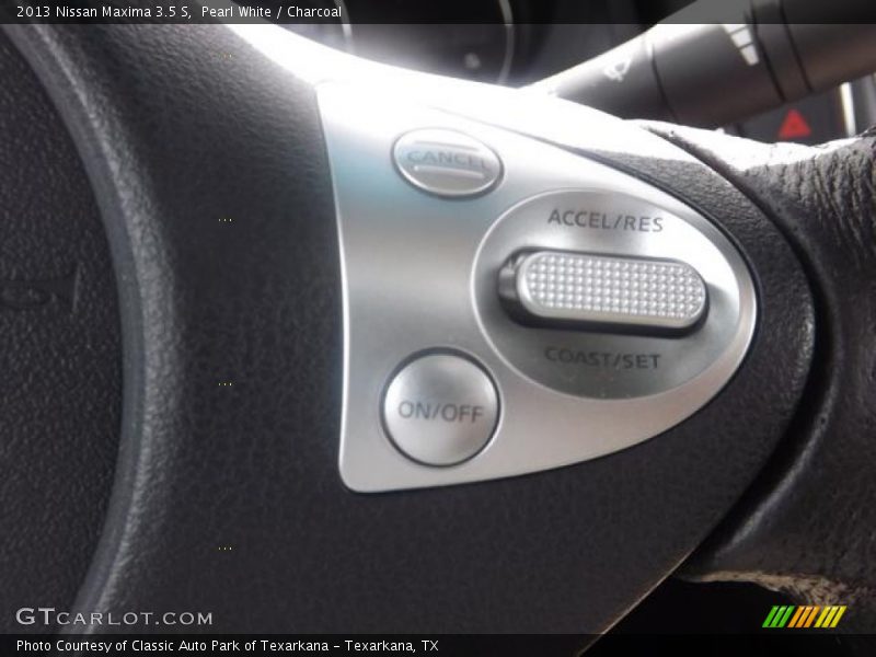 Pearl White / Charcoal 2013 Nissan Maxima 3.5 S