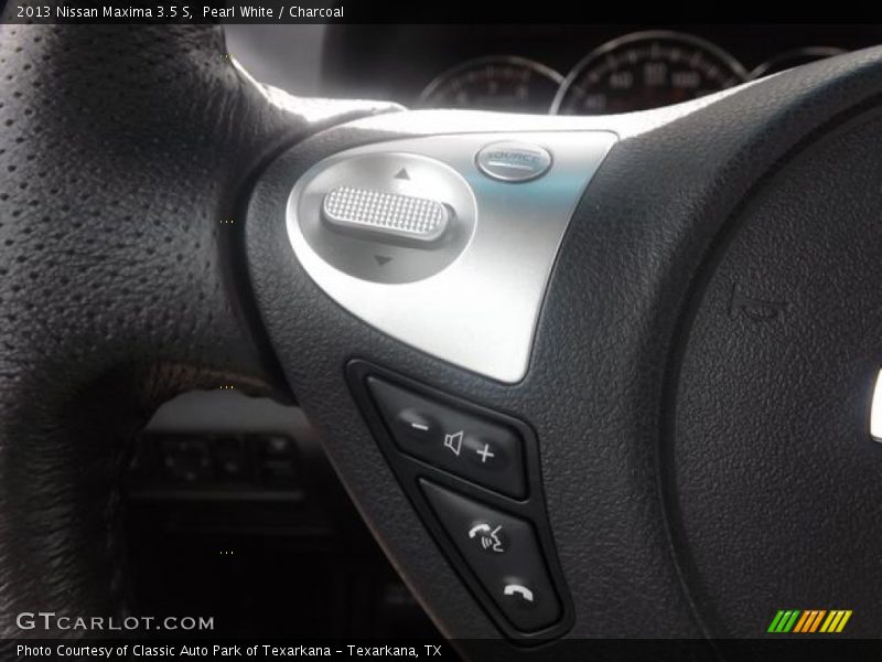 Pearl White / Charcoal 2013 Nissan Maxima 3.5 S