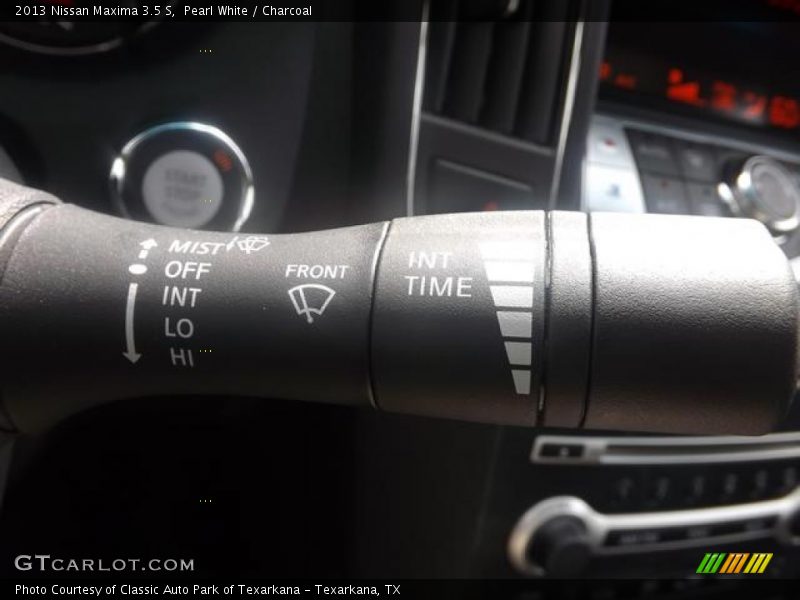 Pearl White / Charcoal 2013 Nissan Maxima 3.5 S