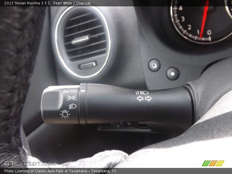 Pearl White / Charcoal 2013 Nissan Maxima 3.5 S