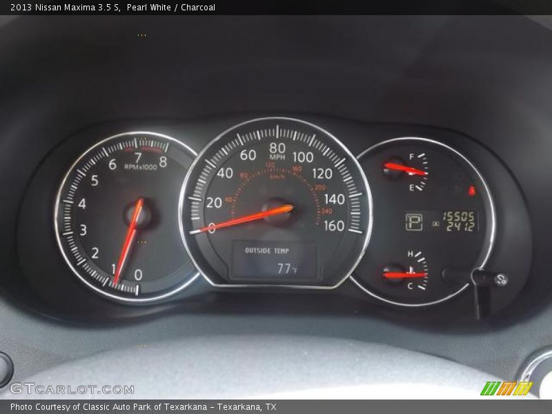 Pearl White / Charcoal 2013 Nissan Maxima 3.5 S