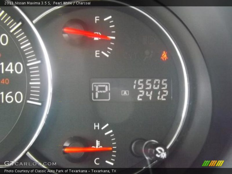 Pearl White / Charcoal 2013 Nissan Maxima 3.5 S