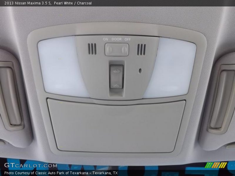 Pearl White / Charcoal 2013 Nissan Maxima 3.5 S